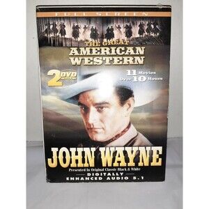 The Great American Western: John Wayne (DVD, 2003, 2-Disc Set)